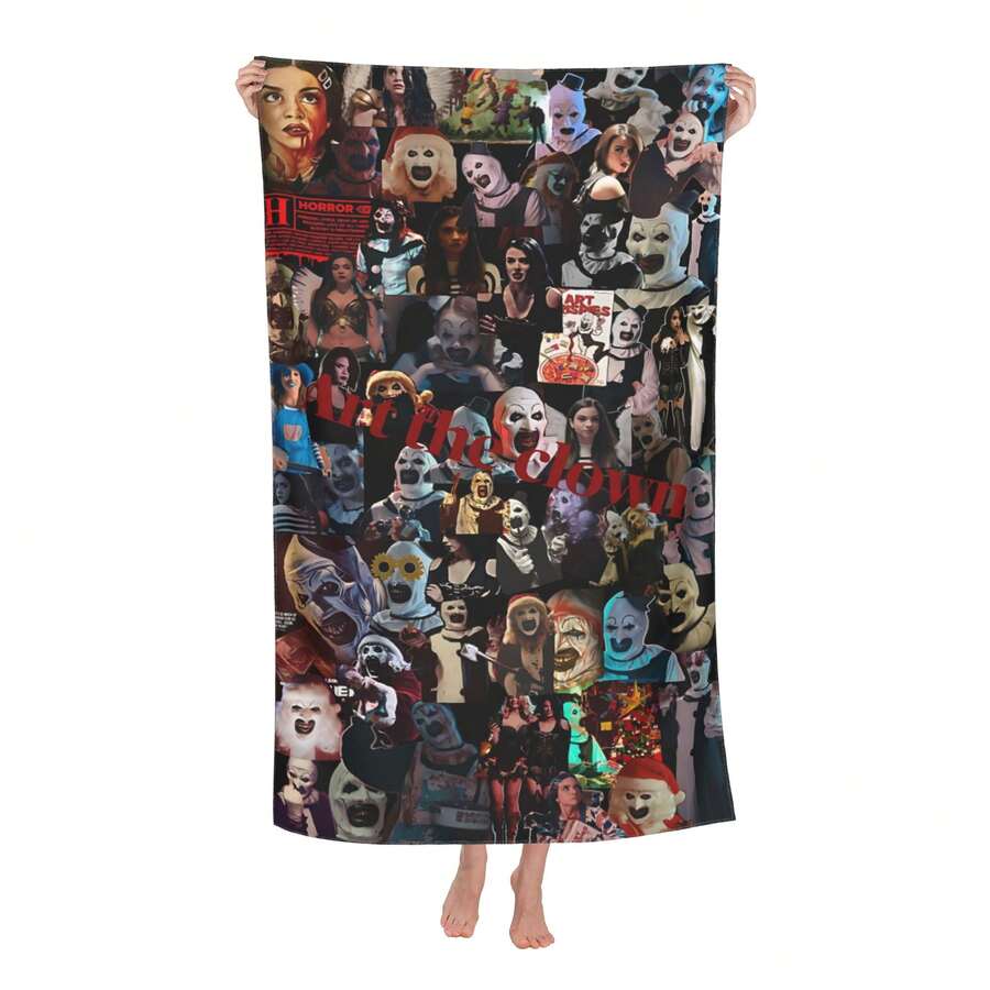 Terrifier Halloween Unisex-Adult Beach Towel