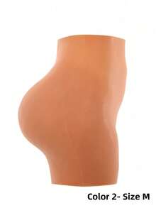 Silicone Crotchless Butt-Lifting Pants S/M/L Size Silicone High-Elastic Fake Butt Pads Lift The Buttocks And Plump The Hips Split-Crotch Three-Quarter Pants Large Internal Honeycomb With Strong Adsorption Capacity High-Elasticity Anti-Curling Edge, Comfortable And Not Tight, Designed To Fit The Human Body Structure For Halloween, Weddings, Parties, Graduation Ceremonies, Birthday Gifts Accessories For Daily Wear - Multicolor - View 9