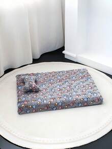 Warm & Comfortable Pet Bed, Super Soft & Elastic Flannel Cat/Dog Nest Mat With Non- Bottom, Removable & Washable, Multiple Colors & Sizes Suitable For Small, Medium & Large Pets - Multicolor - View 16