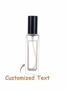 Customizable Perfume Decanting Bottle, Customizable Text, Thick Square Glass Perfume Bottle, Portable Travel Size Empty Bottle, Sample Perfume Bottle, Wedding Bride Bridesmaid Handheld Bottle, Bridal Party Gift, Bridesmaid Proposal, Personalized Perfume, Gift For Girlfriend, Anniversary Gift, Christmas Gift, Holiday Gift, Valentine's Day Gift, Wedding Perfume Decanting Bottle, Halloween Spray Bottle