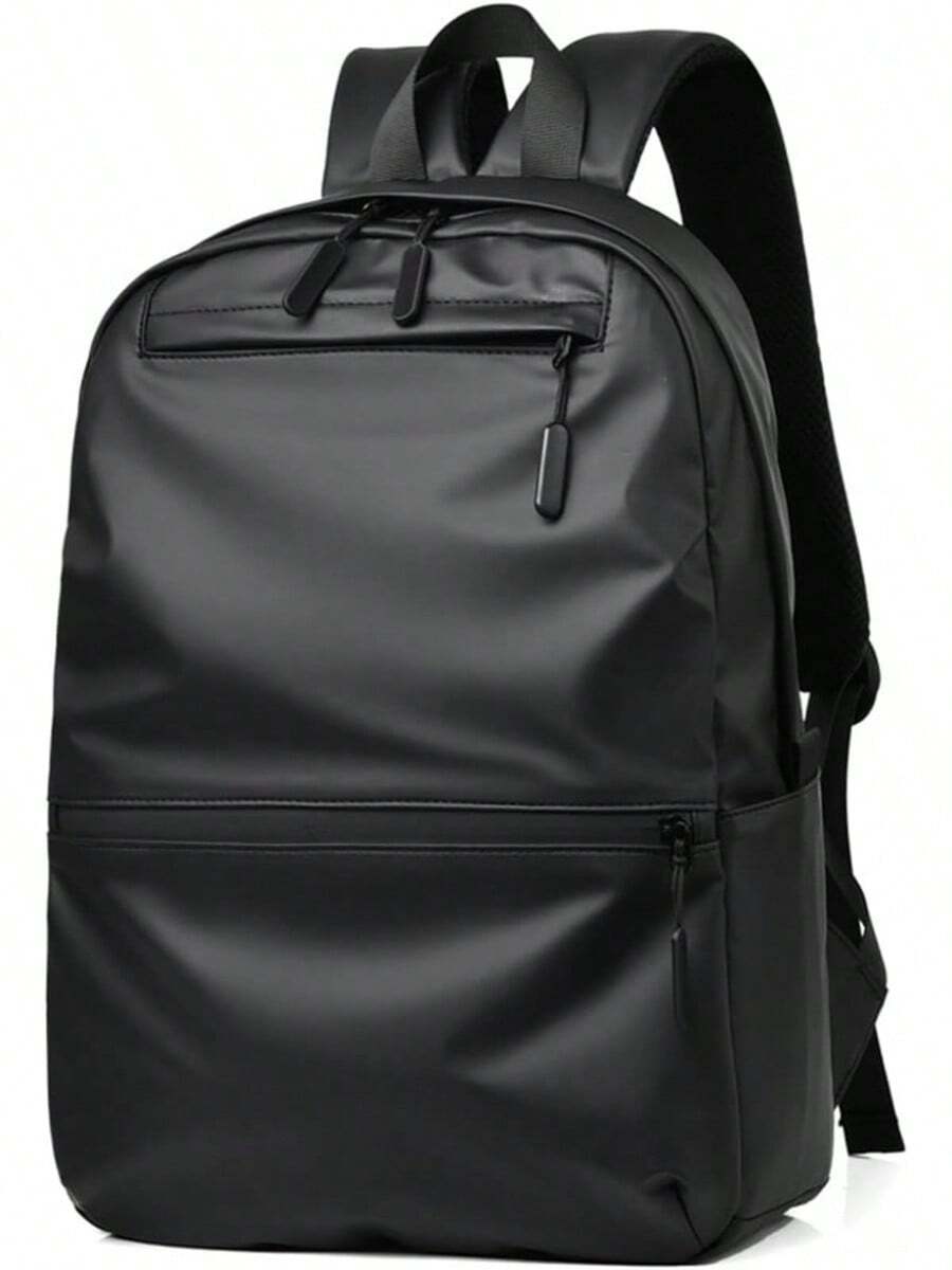 Mochila para portátil de hombre, mochila impermeable, mochila de gran capacidad para viajes de negocios, hasta 14 pulgadas de portátil con múltiples compartimentos - azul - Ver 1