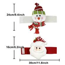 2 piezas Clips de cortina de ventana con diseño retro a cuadros de Papá Noel y muñeco de nieve, anillos de fácil colgado, adecuados para decoración navideña del hogar, decoración de puertas y ventanas para fiestas - Diseño navideño de Papá Noel y muñeco de nieve, aplicable para fiestas festivas, uso durante todo el año, decoración interior duradera y multifuncional, decoraciones navideñas