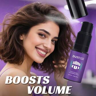 12g 女士控油丰盈粉，5 秒提拉发根，吸油，免水丰盈粉，喷嘴设计，分布均匀，快速定型，小巧旅行装