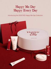 JOOCYEE Happy Me Day Multi-Purpose Cream C06 Cinnamon Tea Limited Edition Birthday Celebration Series, All-In-One Matte Natural Long-Lasting Low Saturation Lipstick, Lip Gloss, Blush - Trà quế C06 - Xem 9