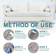 JAYSUING Multifunktionaler Schaumreiniger, geeignet zum Reinigen von Kleidung, Entkeimung, Trockenreinigung von Teppichen, Vorhängen, Sofas, wasserloses Reinigungsmittel, ideal als Geschenkset für Familie und Freunde (neue und alte Modelle werden zufällig versendet) - Verschiedenfarbig - Übersicht 6