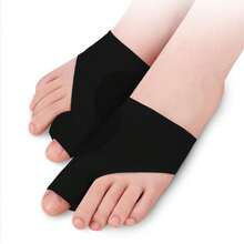 1 Pair Toe Separator With Gel Pads, Non-Slip Toe Protector, Unisex Day & Night Foot Support, Comfortable Toe Spacer Socks, Suitable For Autumn/Winter Insulation,Galentines,Puppy,Carnival,Party Decorations