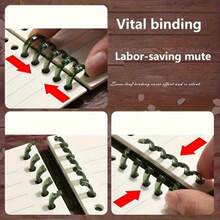 A Set Of 8 B5 Hardcover Spiral Notebooks, Featuring A Retro And Dreamy Design, Thick Tearable Pages, Detachable Spiral Coils, Highly Suitable For Students And Work Use, Highlighting The Finished Product Effect, College Style, Essential For Study, Office Stationery, Retro Design, Retro Notebook, Smooth Writing, Thick Paper, Ring Binder Notebook, Lined Notebook, For Creative Writers And Professionals - 8 miếng làm dày nâng cấp - Xem 6