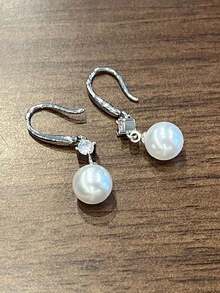 1 Pair Classical S925 Sterling Silver Cubic Zirconia Drop Earrings Party Anniversary Ear Jewelry For Women Gift Fine Jewelry