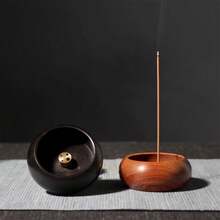 Aromatherapy Wood Incense Holder, Enhances Scent Diffusion, Great For Aroma Enthusiasts In Yoga & Meditation