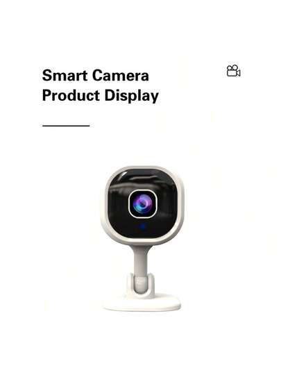 WiFi Slimme Home Security Camera 1080P HD Voice Intercom, Night Vision USB Powered Indoor/Outdoor Surveillance System, Motion Alert System Remote Mobile Viewing Sleek Wit Compact view 9