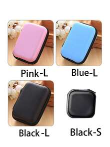 1/2 pièces Sac de rangement mini portable, Étui de protection pour caméra CCD portable, Sac organisateur pour chargeur de téléphone portable et câble de données, Portefeuille avec fermeture éclair, Organisateur de chargeur et écouteurs, Étui pour disque dur portable, écouteurs, power bank, chargeur de voyage portable, Sac pour câbles électroniques, Cadeau de vacances, Noël, Décoration de Noël, Cadeau d'automne et de Noël, Cadeau de festival