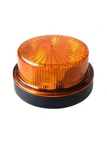 12V 24V Car LED Strobe Rotating Warning Light Flashing Emergency Light Van Truck Side Lights Indication Lights(Not Battery-Powered)