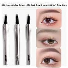 1PC Recommended Brow Pencil, Waterproof & Sweat-Proof, No Smudging, Defines Brow Hair Precisely, Suitable Proof, No Smudging, Defines Brow Hair Precisely, Suitabl…For Beginners With No Skills,Noël,Halloween,Decoration Noël,Decoration Automne,Makeup,Beauty,Brow Pen,Christmas,Stocking Fillers,Eyebrow Pencil Black,Eyebrows,Brown
