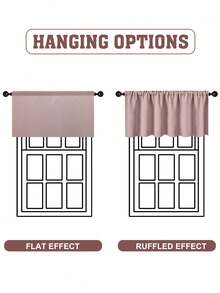 1 chiếc rèm ngắn màu vải lanh, rèm cản sáng độ chính xác cao, chất liệu sợi polyester kiểu dáng hiện đại, có thể giặt máy, rèm cửa sổ nhỏ bảo vệ sự riêng tư, phù hợp cho cửa sổ nhỏ, nhà bếp, phòng tắm, phòng ngủ, phòng khách, tầng hầm, tủ, xe RV, máy giặt, cửa tủ, trang trí phòng, dễ bảo quản, mờ, trang trí theo phong cách nhà nông thôn. - Cây gai - Xem 6