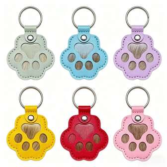 1个宠物毛发收集钥匙扣，猫狗毛发收纳袋，宠物毛发收集吊坠，纪念猫狗的最佳选择，宠物用品，宠物纪念品，圣诞礼物