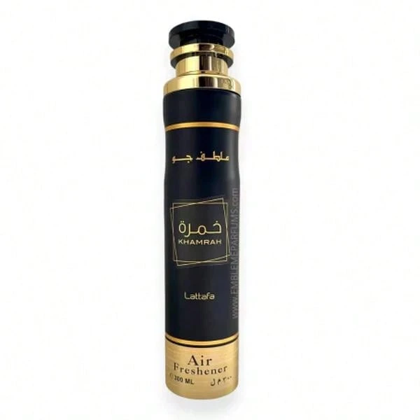 Lattafa Khamrah Deo Désodorisant 300 ml Unisexe - Lattafa Khamrah Deo Désodorisant 300 ml Unisexe - Noir - Voir 1