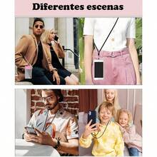 3 Piezas Strap Para Celular, Tres Correas Ajustables En Rosa, Materiales De Alta Calidad, Gris Y Negro, 160,  Y Cmodo, Para Uso Diario Y Actividades Al Aire Libre - inicial - Ver 8