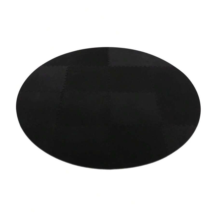 YUNRUX Hot Tub Pad Foundation, Floor Protection Mat For Outdoor Pools, EVA Padding For Hot Tubs Black - 黑色 - 查看 1