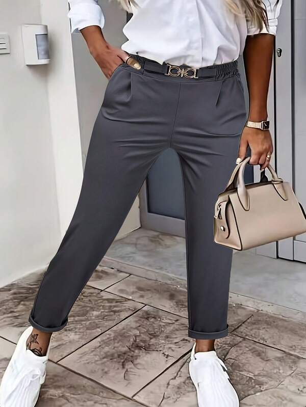 Plus Size Women's Casual, Stretchy Pants