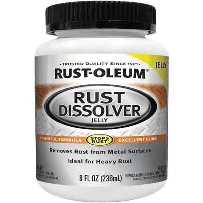 Rust-Oleum Rust Dissolver Trigger Spray Gel | Heavy-Duty Corrosion Remover For Metal Tools, Cars, Bikes, Grills, Bolts, Firearms &Amp; More | 32 Oz