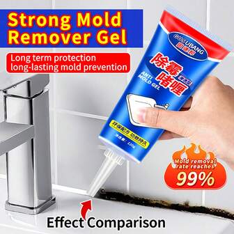 1/2/3個 カビ取りジェル、カビ汚れを除去、防水・抗カビ、洗濯機、トイレの隙間、シンク、キッチンストーブ、野菜シンク、冷蔵庫のシールなどあらゆる場所に広く使用できます