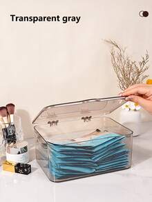 Laundry Detergent Capsule Storage Container, Powder Dispenser Box, Sealed Storage Box For Washing Capsules