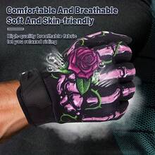 Cycling Gloves Full Finger Touch Screen Motorcycle Gloves Ghost Claw Joker Skull Gloves For Mountain Bike And Riding