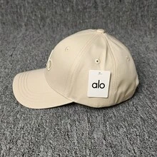 Lettering Embroidered Trucker Hat Adjustable Baseball Cap - Khaki - View 3