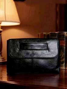 Dedoo Túi vuông đen lớn sang trọng, thanh lịch, tinh tế, yên tĩnh, sang trọng, cổ điển, quà tặng Ngày của Mẹ cho mẹ Túi vuông cho phụ nữ, phụ nữ, cho cô gái tiệc tùng Hoàn hảo cho tiệc tùng, đám cưới, vũ hội, bữa tối/tiệc, bữa tối/tiệc, quà tặng tốt nhất cho phụ nữ mẹ giáo viên bạn bè phù dâu - màu đen - Xem 6