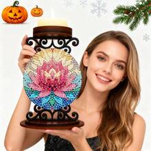 SNA 2025 Stil nou Model frumos Flori DIY Pictura cu Diamant Suport pentru Lumânări Ornamente Suport pentru Lumânări de Tealight 5D DIY Artă cu Diamant Mini Suport pentru Lumânări DIY Meșteșuguri Pictura cu Diamant Pictura cu Diamant Artă cu Diamant Pictura cu Diamant Decorațiuni de Crăciun Decorațiuni de Halloween Accesorii de Artă cu Diamant Consumabile pentru Meșteșuguri Decor Dormitor