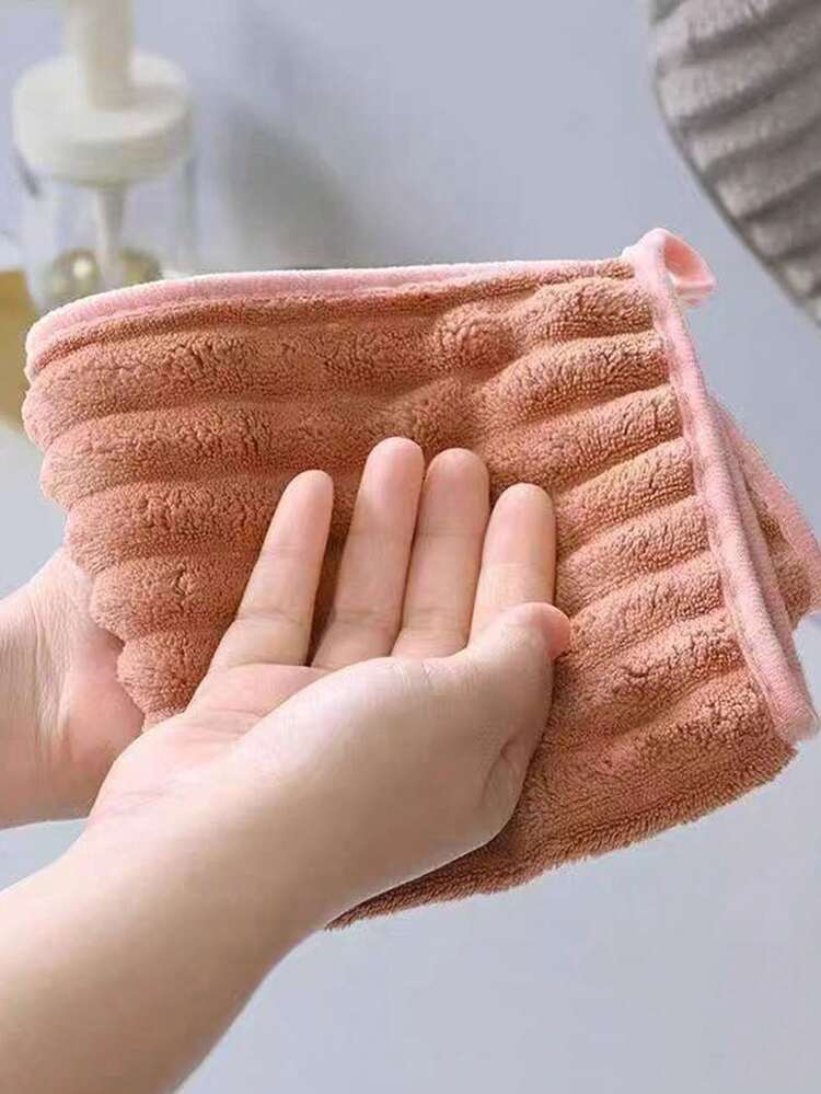 Luxurious Soft Towel Set - Super Absorbent Quick Dry Hand Towel - Multipurpose 11.8*11.8 Inch Home & Bathroom Essential Household Items - Multicolor - View 4