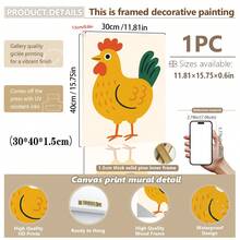 1 gerahmtes/Leinwand Wandkunst, Dinosaurier Tier Thema Dekoration. Badezimmer Wanddekoration. Themen Poster, Schlafzimmer Dekoration, Raumdekoration, Heimdekoration, Ornamente, Winterdekoration für Zuhause, Wanddekoration. Geeignet für Kinderzimmer, Kinderzimmer, Jungen- und Mädchen-Partyräume, Kita-Klassenzimmer Dekoration, wasserfestes Material. Kopfteil Dekorative Tapete, Party Deko Geschenke. Badezimmer Wanddekoration.