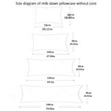 1pc Milk Velvet Thickened Quilted Solid Color Pillowcase, Soft, Wrinkle-Resistant, Breathable Pillowcase, Plush Quilted Edging Craftsmanship, Dormitory Double Pillowcase, Quilted Pillowcase For Couples, Silky Soft, Skin-Friendly, Warm And Comfortable, Machine Washable, 18.9*47.28in/18.9*59.1in/18.9*70.92in/19.7*29.55in