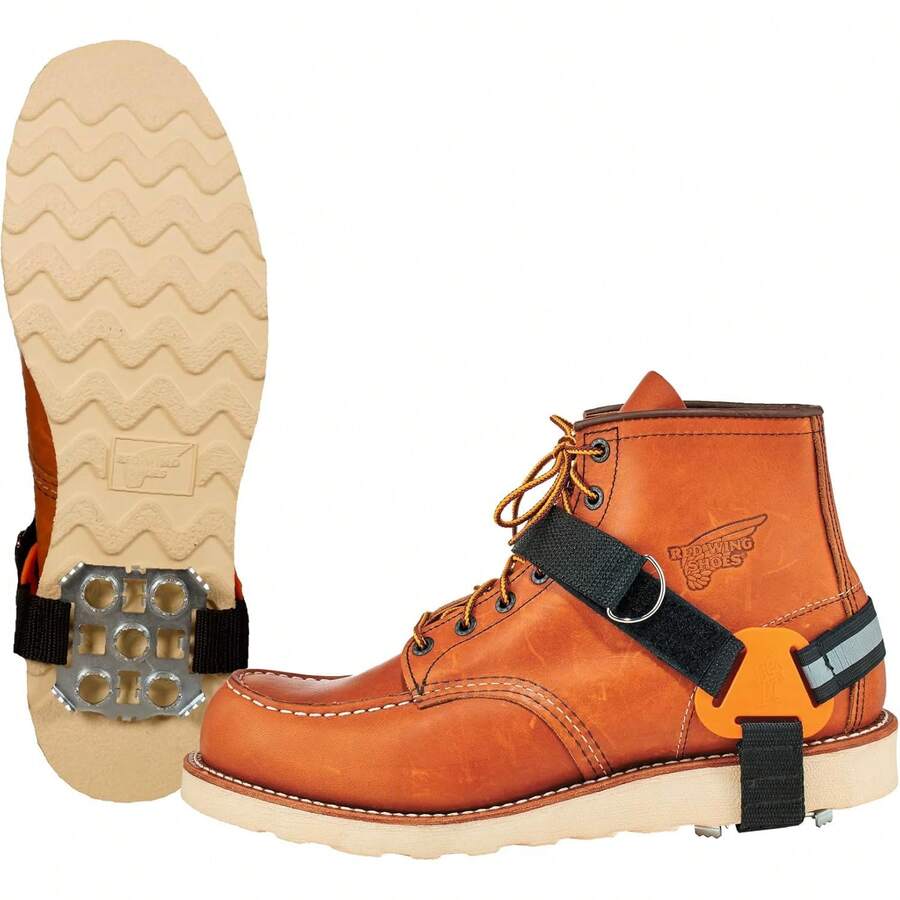 Dispositivo de Tracción de Hielo para el Talón Ergodyne 6315, Negro - Mediano/Grande - Ver 1