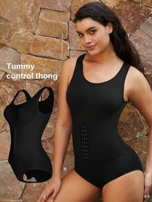 一件装女士无缝塑身衣，收腹提臀，塑形