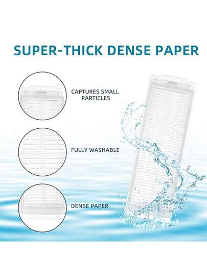 Pack Replacement Parts Xiaomi Mi Robot Stofzuiger Mop 2S XMSTJQR2S/ STYTJ02YM/ Pro, Includes Main Brush, Side Brushes, HEPA Filters S10/ S12/ 3C B106CN view 6