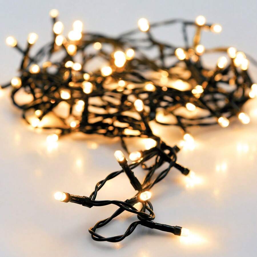 Guirlanda de decoração para festa Nedis AX8401050 - Branco - Ver 1