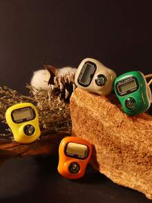 1串/6串/8串/12串 春日祝福珐琅花卉计数穆斯林念珠