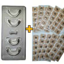30pcs/Set Magnetic Dilator Kit - Helps Breathe Easier, Reduce Snoring, Increase Oxygen Intake, Unisex, Easy To Use, Non-Slip Design, Breathable Material, Suitable For Sleeping, Exercise And Daily Use - 彩色 - 查看 5