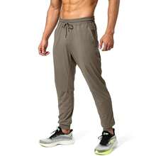G Gradual Men's Sweatpants With Zipper Pockets Athletic Pants Traning Track Pants Joggers For Men Soccer, Running, Workout{"Size_name":"Large","Color_name":"Nomad"} - Nomad - View 3
