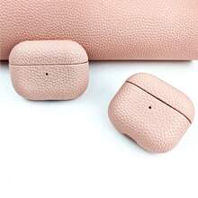 荔枝纹皮革耳机保护壳 适用于 Pro3，黑色/橙色/杏色/棕色 高级皮革保护壳 适用于 2/3/4/Pro/Pro2 - 彩色 - 查看 7
