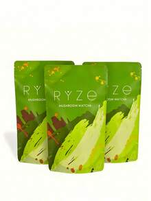 3 PCs Mushroom Matcha, USDA Organic With 6Adaptogenic Mushrooms And Ceremonial-GradeJapanese Matcha , Energy, Focus, Digestion,Lmmunity With Cordyceps, Lion's Mane, Reishi Turkey Tail, 30 Servings - 3 bags - 查看 7