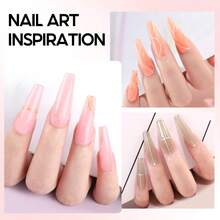 coscelia 11PCS 16ML Nail Extension Gel Kit With UV Lamp, Clear Pink Poly Gel & Slip Solution, Top Base Coat For Women DIY Nail Builder Gel Salon Christmas Gift - Multicolor - View 9