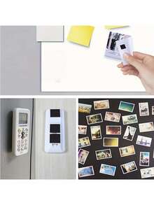 1/20/40pcs/Set Magnetic Self-Adhesive Magnets, Non-Destructive Magnetic Absorption, Mini Magnets, Versatile Use For DIY Crafts, Whiteboard, Fridge, Photo Display, Wedding Party, Celebration, Holiday Poster Display, Home Office Decor, Multi-Functional Tool