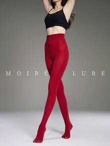 1 Pair Classic Stylish Tights For Women, Versatile Base Layer For Daily Wear