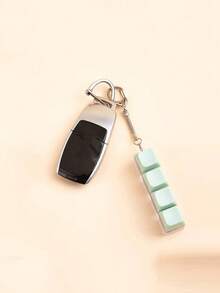 1 件简约彩色键盘坐立不安玩具 4 键键盘立方体减压钥匙扣、汽车钥匙扣、包包吊坠、钥匙扣配件、键盘按键设计、成人手指钥匙扣、指压钥匙扣、舒缓钥匙扣、专注放松解压钥匙扣生日礼物派对礼物节日礼物。汽车配件包包魅力学校可爱哥特 Y2k（提示：键盘颜色随机排列） - 彩色 - 查看 8