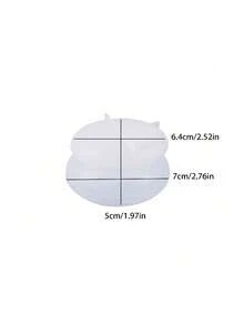 1 lọ đựng tròn nhỏ có nắp silicon, khuôn nhựa hộp đựng đồ trang sức, khuôn thạch cao, khuôn xi măng gốm tự làm, trang trí nhà cửa - trắng - Xem 13