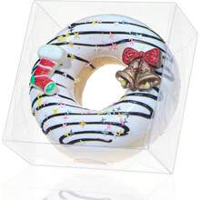 50PCS 3X3X1 Inch Boxes Cookies, Soap, Chocolate Truffles, Donuts, Macarons, Chocolate - Covered Cherries, Bakery Items, Brownies - 100 + 3¼"X3¼X1½ 英寸 - 查看 1