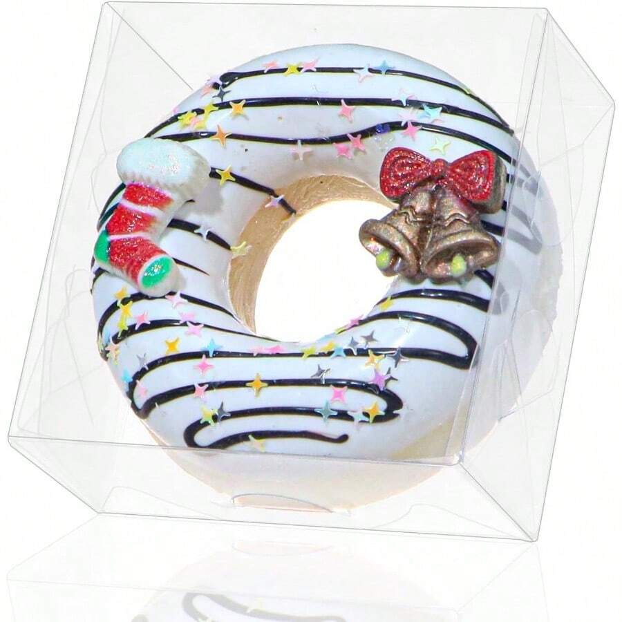 50PCS 3X3X1 Inch Boxes Cookies, Soap, Chocolate Truffles, Donuts, Macarons, Chocolate - Covered Cherries, Bakery Items, Brownies - 100 + 3¼"X3¼X1½ 英寸 - 查看 1