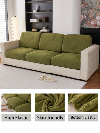 غطاء أريكة مرن قطعة واحدة، غطاء أريكة لجميع الفصول، غطاء وسادة أريكة من قماش سميك مضاد للانزلاق، قابل للغسل في الغسالة، مقاوم للغبار والبهتان، مناسب للأريكة على شكل حرف L وللأريكة ذات 1/2/3/4 مقاعد